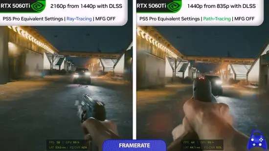 PS5 Pro光追表现惊了！性能竟压5060 Ti一头